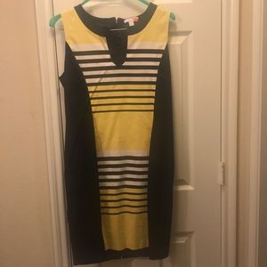 Vibrant colored dress